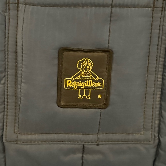 RefrigiWear Men's XL Lightweight Fiberfill Insulated Workwear Vest 0599R - Picture 2 of 6